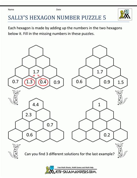 Printable Maths Puzzles For 9 Year Olds | Printable Crossword Puzzles