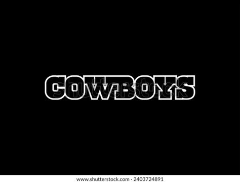 Cowboys Logo Vector Art Illustrator Stock Vector (Royalty Free ...