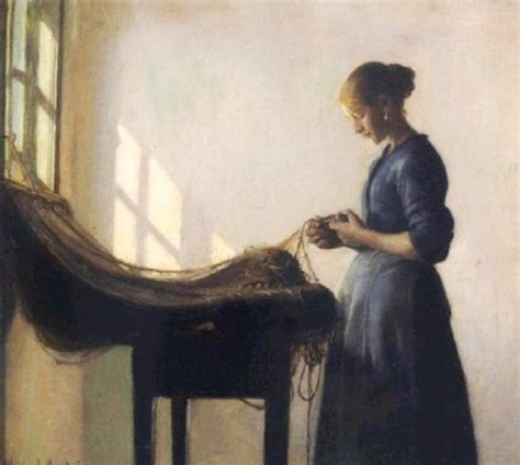 Fisher Girl Michael Peter Ancher Danish