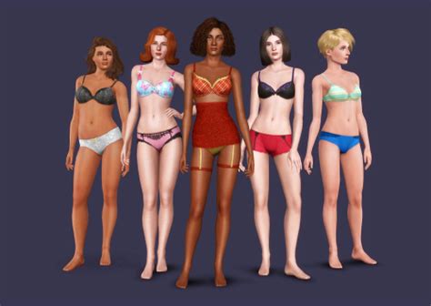 Store Lingerie Pack For Teen Elder Females Sweetdevil Sims