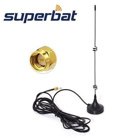 Antena LTE Superbat 4G 600 2700MHz Base magnética fuerte conector macho