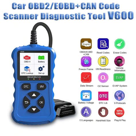 OBD2 Car Code Reader Diagnostic Tool OBDII Car Code Scanner Check