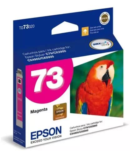 Cartucho Epson N Mgenta Original T Mercadolibre