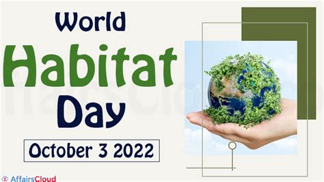 World Habitat Day 2022 - October 3