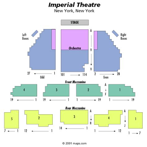 Imperial Theater Seating Chart Nyc | Cabinets Matttroy