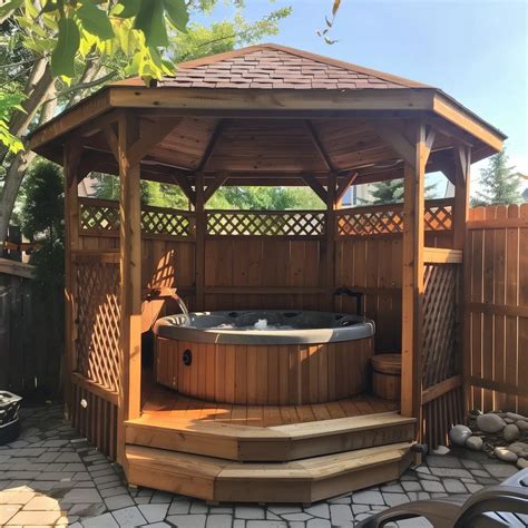 Don T Let Prying Eyes Ruin Your Soak 20 Hot Tub Privacy Ideas HearthandPetals