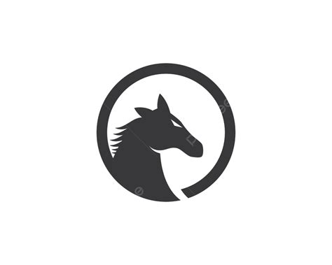 Horse Logo Template Horses Freedom Tattoo Vector Horses Freedom