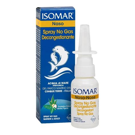 Isomar Soluzione Acqua Mare Naso Ipertonica Naso Spray Decongestionante