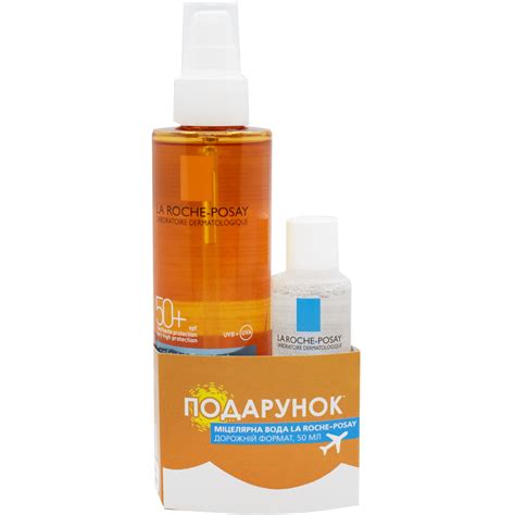Набор La Roche-Posay (Ля Рош-Позе) Масло для лица и тела Антгелиос ...