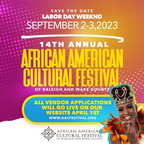 Festival 2023 — The African American Cultural Festival of Raleigh ...