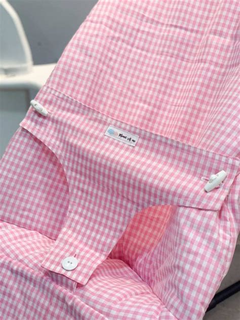 Funda Para Hamaca Babybjorn Vichy Rosa Mimitos Home