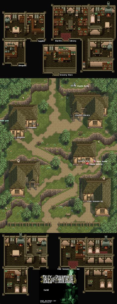 Tales Of Phantasia Maps