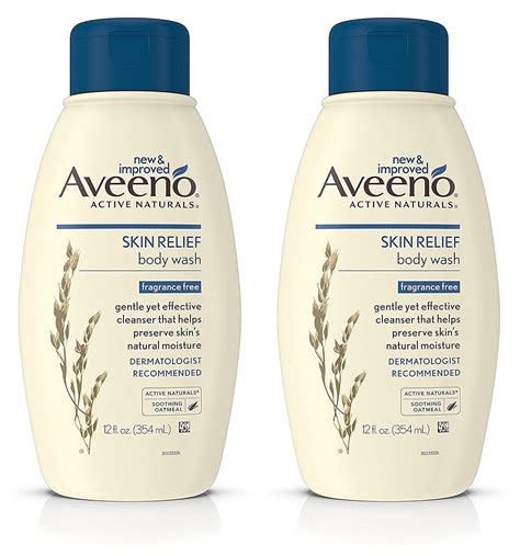 Best Aveeno Active Naturals Skin Relief Body Wash Fragrance Free