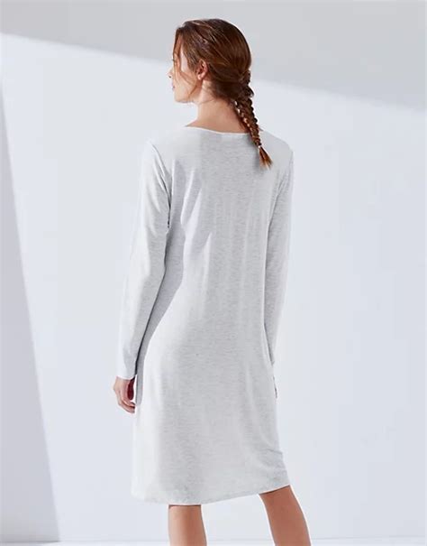 Stripe Lace Trim Nightie Nightwear The White Company Uk