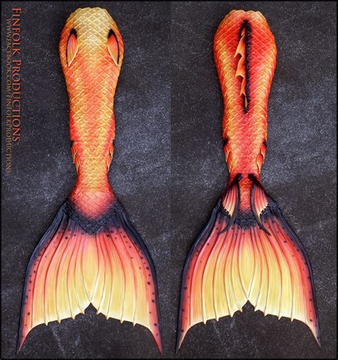 Full Silicone Merman Tail By Finfolk Productions Coloring Based On The