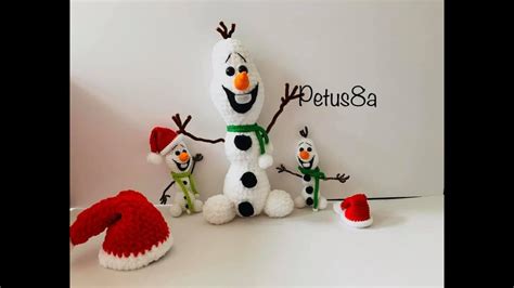 Olaf De Frozen Amigurumis By Petus English Subtitles