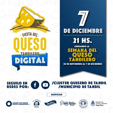 El Lunes 7 De Diciembre A Las 21 Se Realiza La Fiesta Del Queso