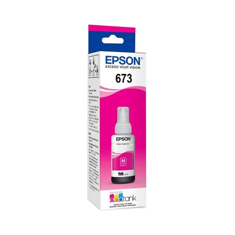 Botella De Tinta EPSON 673 Magenta AP Computadores