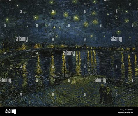 The Starry Night. Museum: Musée d'Orsay, Paris Stock Photo - Alamy