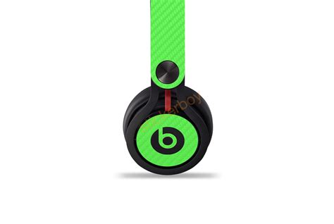 Customize Your Beats By Dre Mixr Using Lime Green Carbon Fiber Skins