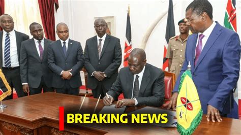 Breaking Ruto Atangaza Nyongeza Ya Mishahara Kwa Wafanyikazi Wote Wa