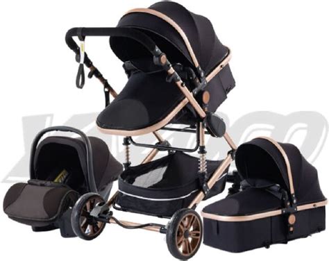 Thuys Luxe Kinderwagen 3 In 1 Wandelwagen Luxe Buggy Kinderkoets