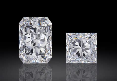 Radiant Cut vs Princess Cut Diamonds | Diamond Buzz