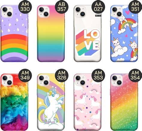 Hello Case Etui Do Iphone 14 Plus Tęcza Rainbow Obudowa Etui na