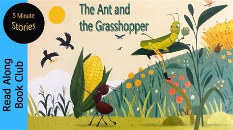 The Ant And The Grasshopper Book Club Reads Read Aloud Short Stories