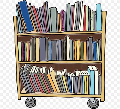 Library Cartoon, PNG, 750x750px, Shelf, Book, Bookcase, Cart, Desk ...