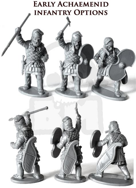 Battle Models Persian Armoured Spearmen Persowie Szt