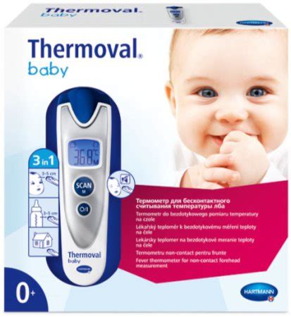 Hartmann Thermoval Baby thermomètre enfant notino fr