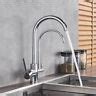 Ways Kitchen Mixer Taps Pure Water Filter Pull Out Spray Head Swivel