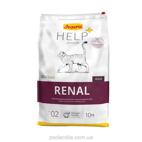 Josera (Йозера) Help + Veterinary Diet Renal Cat - Сухой лечебный корм ...