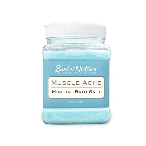 Muscle Ache Mineral Bath Salt Muscle Aches Mineral Bath Bath Salts