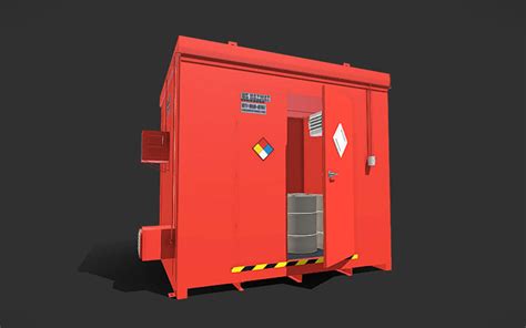 8 X 10 FireSafe Hazmat Storage Building US Hazmat Storage