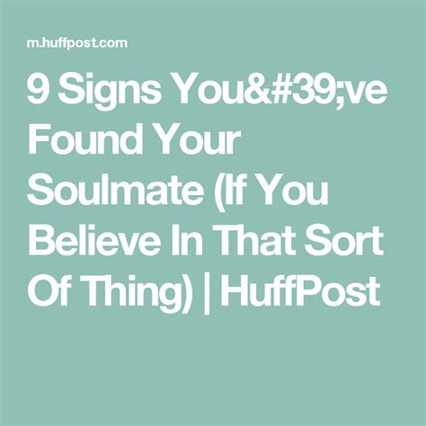 Signs You Ve Found Your Soulmate If You Believe In That Sort Of