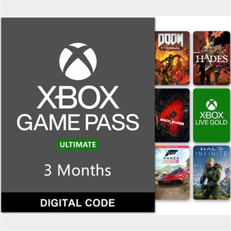 Xbox Game Pass Ultimate — Ultimate 3 Months Xbox Live Games Gameflip