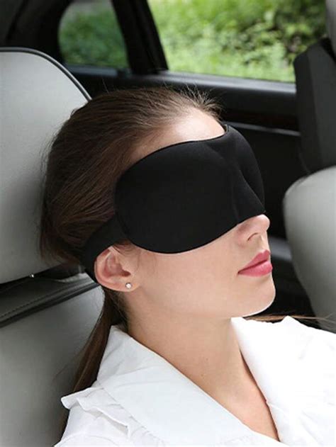 Maschera Per Dormire Copertura Per Occhi Ombreggianti Paio Di Bende