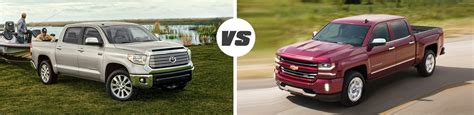 2024 Toyota Tundra Vs Chevy Silverado