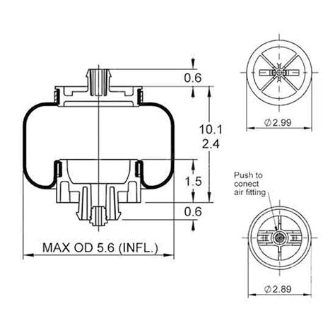 Air Spring And Cabin For 86 Inch For Kenworth T600 T660 T800 And W900 Aerocab 4 State Trucks