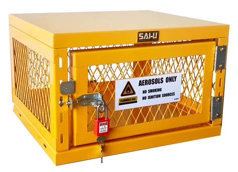 Factory Custom Sai U Capacities Gas Cylinder Fireproof Storage Cage