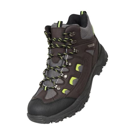 Mountain Warehouse Mens Adventurer Waterproof Hiking Boots (Black)