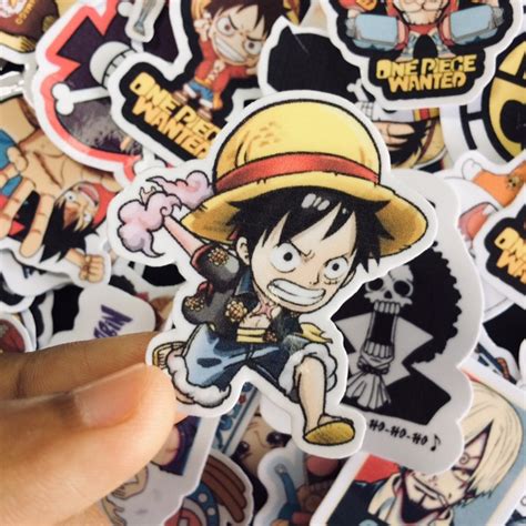 Pcs One Piece Stickers Waterproof Shopee Philippines