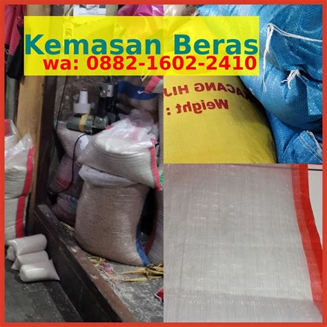 Plastik Beras 5 Kg Ô88ᒿ I6Ôᒿ ᒿㄐIÔ wa Harga Kemasan Beras Murah