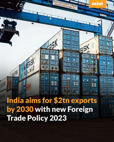 India Unveils Foreign Trade Policy 2023 Eyes Usd 2 Trillion Exports By 2030