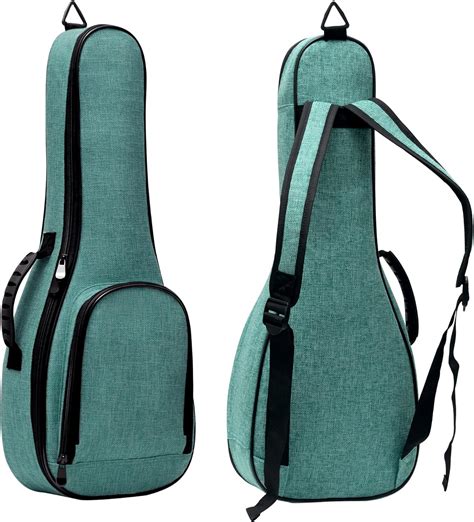 Deviser Ukulele Case Backpack 12mm Thick Padding Abs Handles Uke Case 26 27 Inch Tenor Ukulele