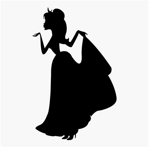 Disney Character Silhouette Png Silhouette Princess Clipart