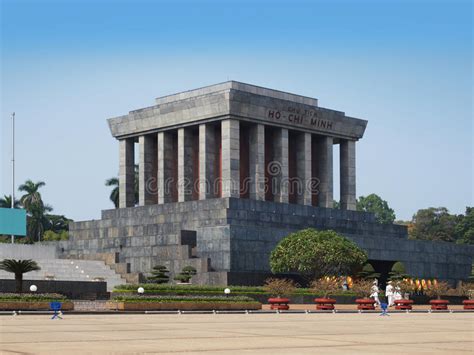 Ho Chi Minh Mausoleum En Hanoi Vietnam Foto Editorial Imagen De