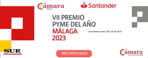 Banco Santander Y Cámara De Málaga Lanzan La Séptima Edición Del Premio